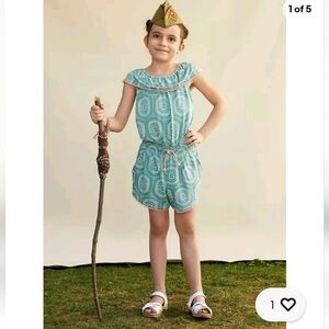 MATILDA JANE Dream Chasers Beachside green Romper SIZE 16 NWT
